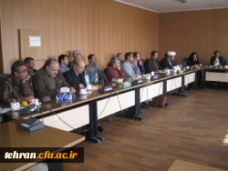 آیین تکریم دکتر انصاری راد سرپرست سابق مرکز آموزش عالی شهید بهشتی تهران و معارفه دکتر آزادی سرپرست جدید این مرکز برگزار شد 3