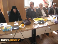 آیین تکریم دکتر انصاری راد سرپرست سابق مرکز آموزش عالی شهید بهشتی تهران و معارفه دکتر آزادی سرپرست جدید این مرکز برگزار شد 4