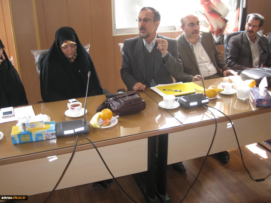 آیین تکریم دکتر انصاری راد سرپرست سابق مرکز آموزش عالی شهید بهشتی تهران و معارفه دکتر آزادی سرپرست جدید این مرکز برگزار شد 4