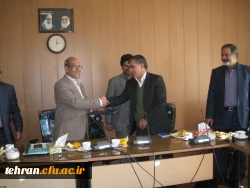 آیین تکریم دکتر انصاری راد سرپرست سابق مرکز آموزش عالی شهید بهشتی تهران و معارفه دکتر آزادی سرپرست جدید این مرکز برگزار شد 6