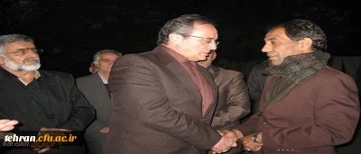 حضور دکتر مهر محمدی در بیت شهید یوسفی