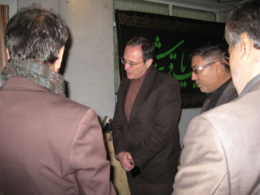 حضور دکتر مهر محمدی در بیت شهید یوسفی 4