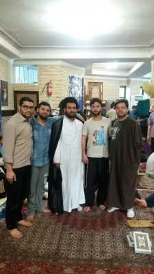 حضور دانشجو معلمان پردیس ها و مراکز استان تهران در مراسم معنوی اعتکاف  3