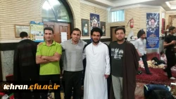 حضور دانشجو معلمان پردیس ها و مراکز استان تهران در مراسم معنوی اعتکاف  4