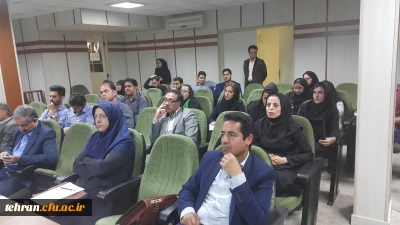 بازدید دانشجو معلمان مرکز آموزش عالی شهدای مکه از دانشکده جفرافیای دانشگاه تهران