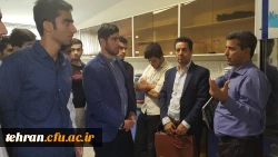 بازدید دانشجو معلمان مرکز آموزش عالی شهدای مکه از دانشکده جفرافیای دانشگاه تهران 3