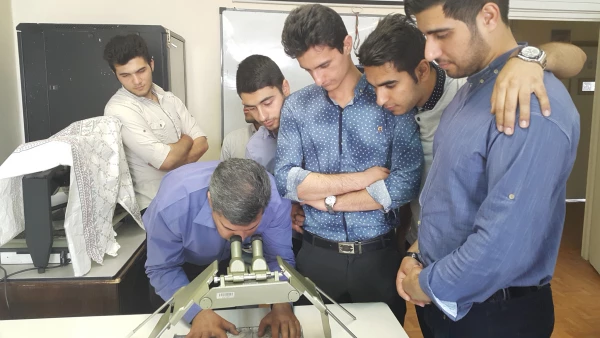 بازدید دانشجو معلمان مرکز آموزش عالی شهدای مکه از دانشکده جفرافیای دانشگاه تهران 4