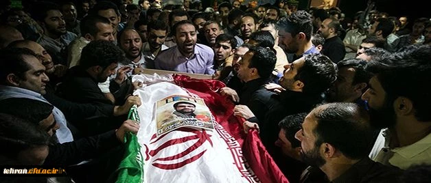 عضوی از خانواده دانشجو معلم مرکز شهید بهشتی تهران به مقام والای شهادت نائل آمد:


ابوالفضل نیکزاد فدائی حضرت زینب(س) شد
تشییع جنازه فردا ساعت 9 از میدان خراسان 2