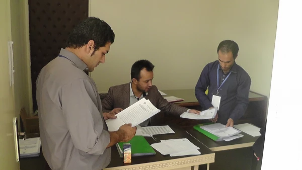 گزارش تصویری  آزمون صلاحیت حرفه ای در دانشگاه فرهنگیان استان  تهران 5