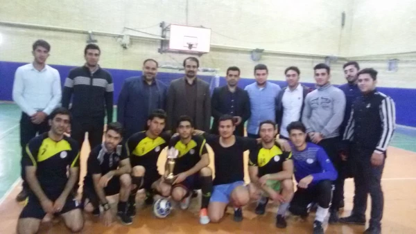 پنجمین دوره مسابقات فوتسال دانشجویان پردیس شهید مفتح شهر ری  2