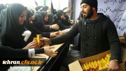 برپایی موکب و خدمتگزاری همکاران و دانشجویان پردیس ها و مراکز استان تهران از جاماندگان قافله اربعین  7