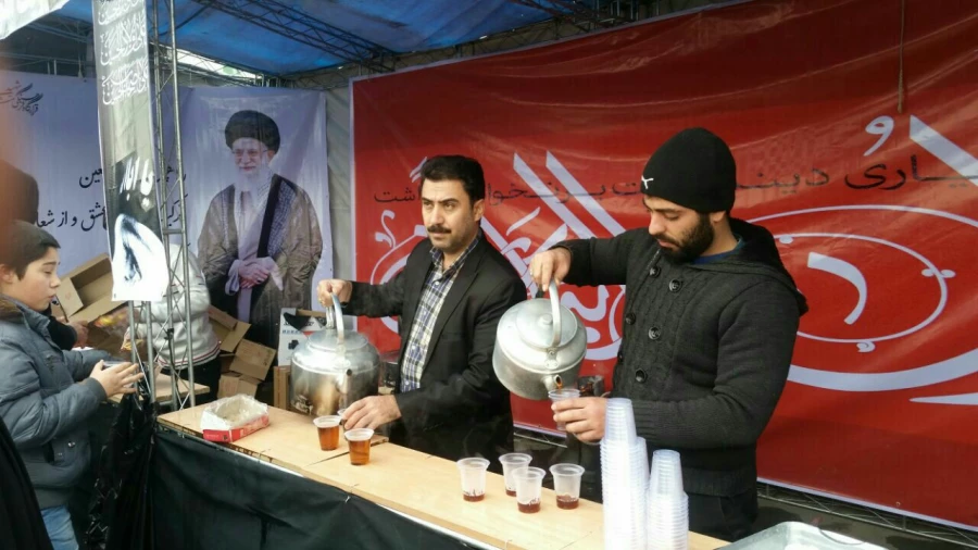 برپایی موکب و خدمتگزاری همکاران و دانشجویان پردیس ها و مراکز استان تهران از جاماندگان قافله اربعین  9