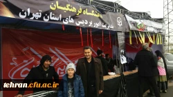 برپایی موکب و خدمتگزاری همکاران و دانشجویان پردیس ها و مراکز استان تهران از جاماندگان قافله اربعین  10