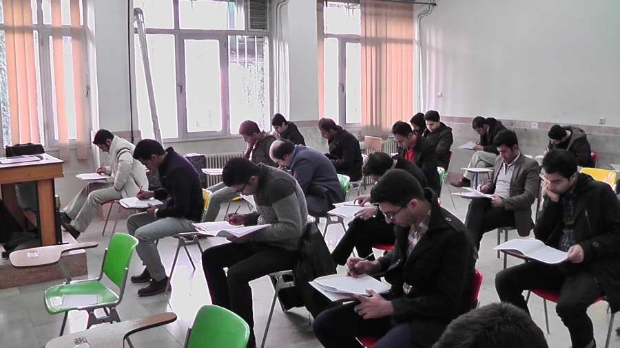 آزمون جامع ماده 28  اساسنامه دانشگاه فرهنگیان در مرکز آموزش عالی شهدای مکه استان تهران برگزار شد 7