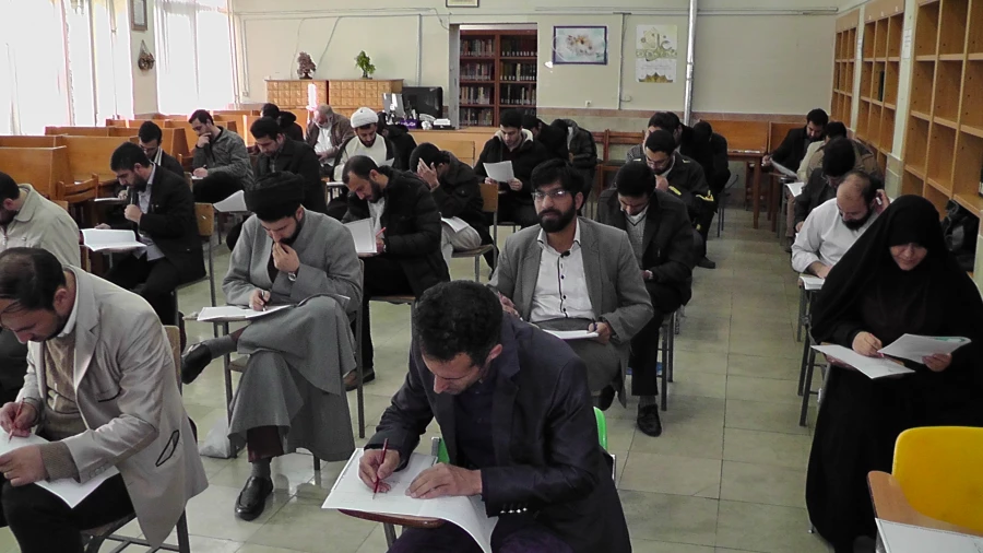 آزمون جامع ماده 28  اساسنامه دانشگاه فرهنگیان در مرکز آموزش عالی شهدای مکه استان تهران برگزار شد 6