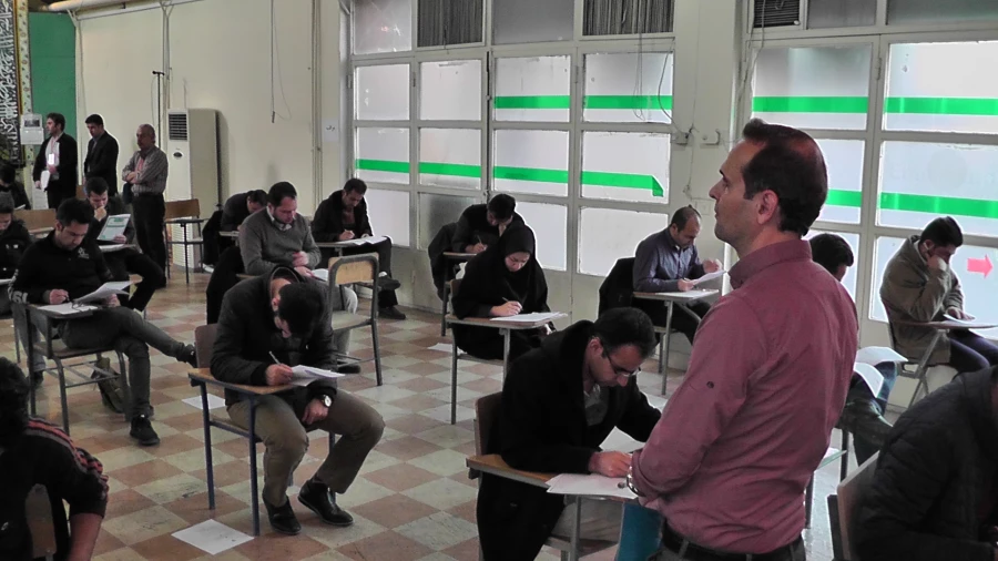 آزمون جامع ماده 28  اساسنامه دانشگاه فرهنگیان در مرکز آموزش عالی شهدای مکه استان تهران برگزار شد 3