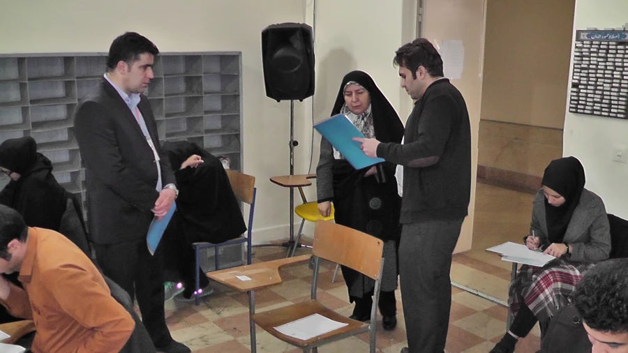 آزمون جامع ماده 28  اساسنامه دانشگاه فرهنگیان در مرکز آموزش عالی شهدای مکه استان تهران برگزار شد 8