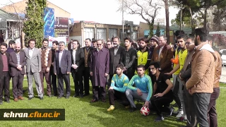 با حضور دکتر مهرمحمدی برگزار شد:

افتتاح زمین چمن فوتبال مرکز آموزش عالی شهدای مکه