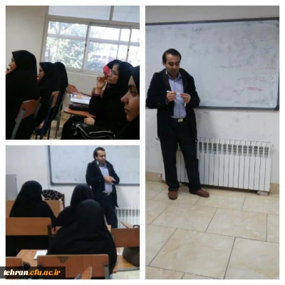 در راستای ضرورت آموزش سواد رسانه ای به دانشجومعلمان، در حال انجام است:

برگزاری دوره کارگاهی خبرنگاری و نویسندگی در مرکز شرافت تهران