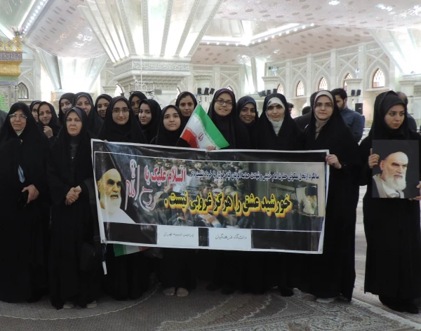 در آستانه بیست و هشتمین سالگرد رحلت حضرت امام خمینی (ره) انجام شد:

حضور اساتید، کارکنان و دانشجو معلمان دانشگاه فرهنگیان استان تهران در حرم مطهر و تجدید بیعت با آرمان های امام راحل(ره) 2