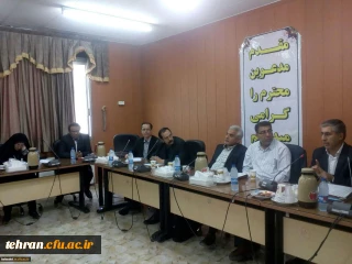 برگزاری مراسم تکریم و معارفه سرپرست مرکز آموزش عالی شهید بهشتی تهران