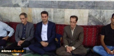 با حضور در مجلس ختم دانشجو معلم سپیده مرادی:
ادای تسلیت سرپرست دانشگاه فرهنگیان استان تهران به خانواده مرحوم سپیده مرادی