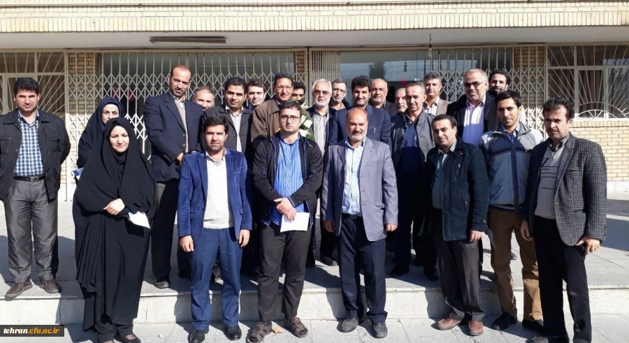 آئین تجلیل از بازنشسته ارجمند جناب آقای رجبعلی احمدی در پردیس شهید چمران تهران برگزار شد 2