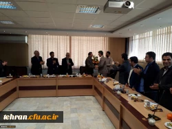 آئین تجلیل از بازنشسته ارجمند جناب آقای رجبعلی احمدی در پردیس شهید چمران تهران برگزار شد 3