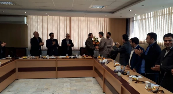 آئین تجلیل از بازنشسته ارجمند جناب آقای رجبعلی احمدی در پردیس شهید چمران تهران برگزار شد 2