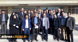 آئین تجلیل از بازنشسته ارجمند جناب آقای رجبعلی احمدی در پردیس شهید چمران تهران برگزار شد 3