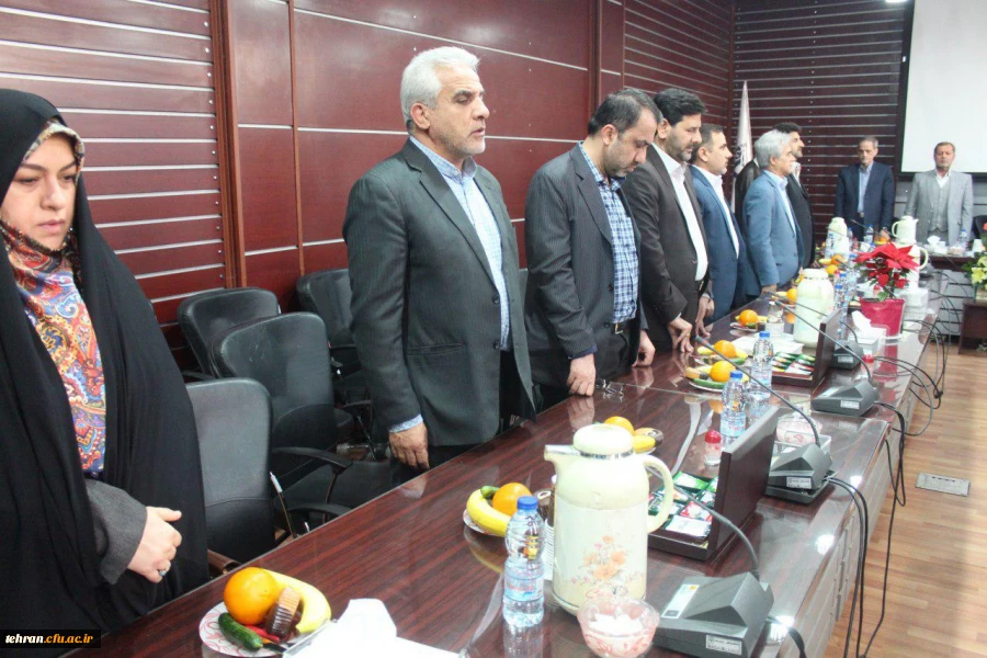 مراسم تکریم دکتر سبحانی ، سرپرست پیشین پردیس نسیبه