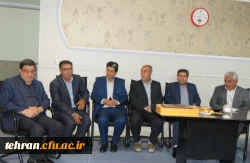 تجلیل از زحمات کارمند بازنشسته مرکز عترت آقای حیدری