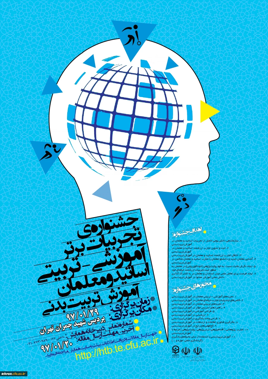 پوستر جشنواره تربیت بدنی