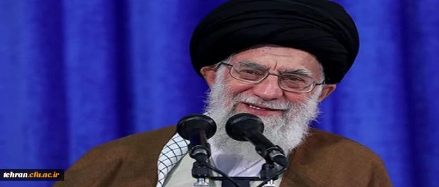 حضور مقام معظم رهبری در پردیس نسیبه دانشگاه فرهنگیان استان تهران