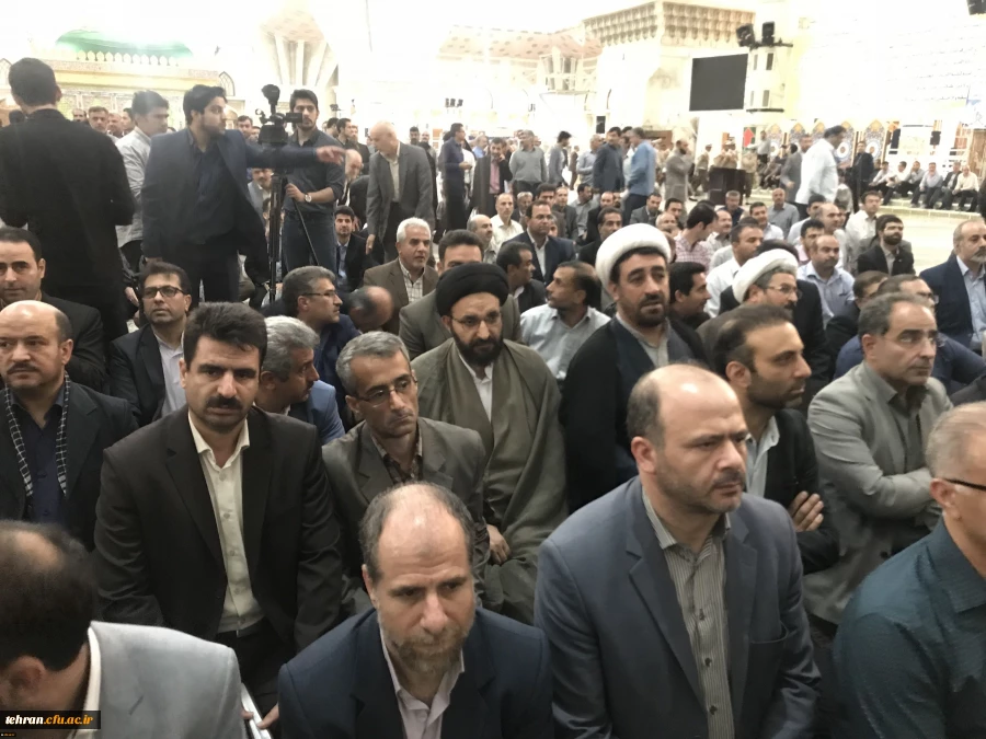 آئین تجدید میثاق  دانشگاه فرهنگیان  با آرمان های امام خمینی(ره) و مقام معظم رهبری (مدظله العالی)