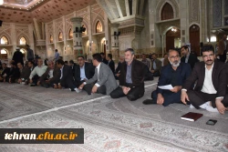 آئین تجدید میثاق خانواده دانشگاهیان کشور با آرمان های امام خمینی(ره) و مقام معظم رهبری (مدظله العالی)