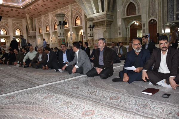 آئین تجدید میثاق خانواده دانشگاهیان کشور با آرمان های امام خمینی(ره) و مقام معظم رهبری (مدظله العالی)