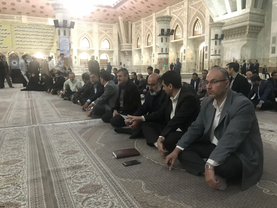 آئین تجدید میثاق خانواده دانشگاهیان کشور با آرمان های امام خمینی(ره) و مقام معظم رهبری (مدظله العالی)