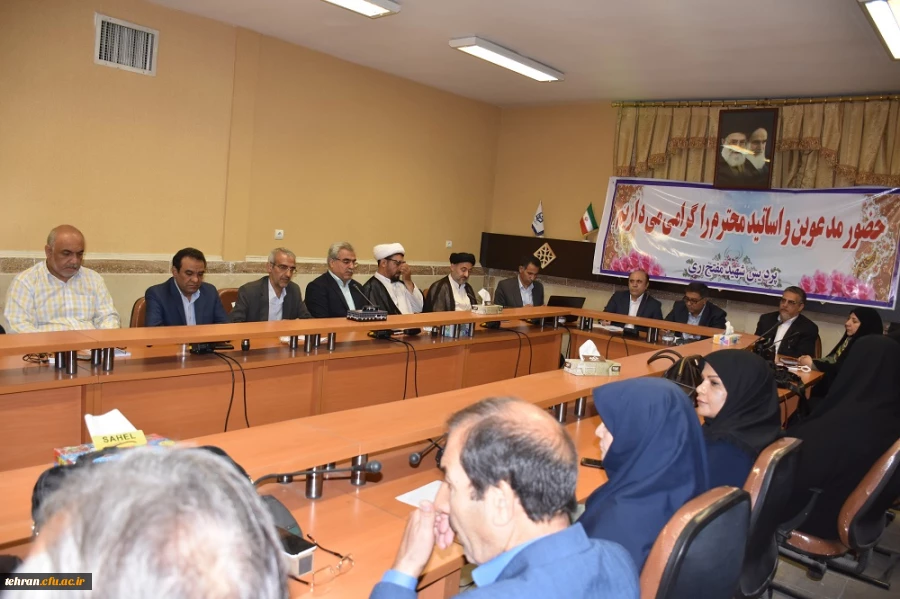 معارفه دکتر علی بلاغی ، سرپرست پردیس شهید مفتح