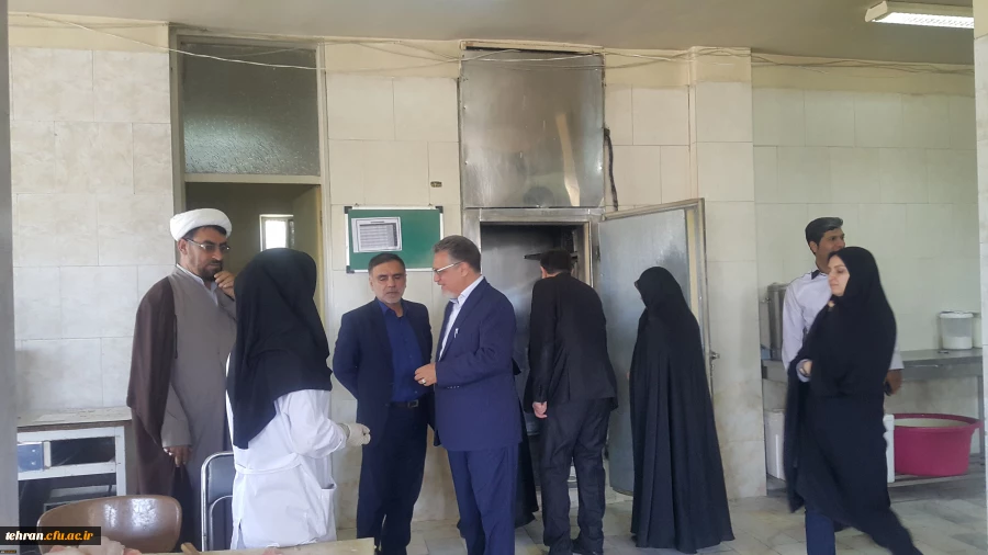 دیدار ریاست دانشگاه از پردیس زینبیه