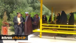 دیدار ریاست دانشگاه از پردیس زینبیه