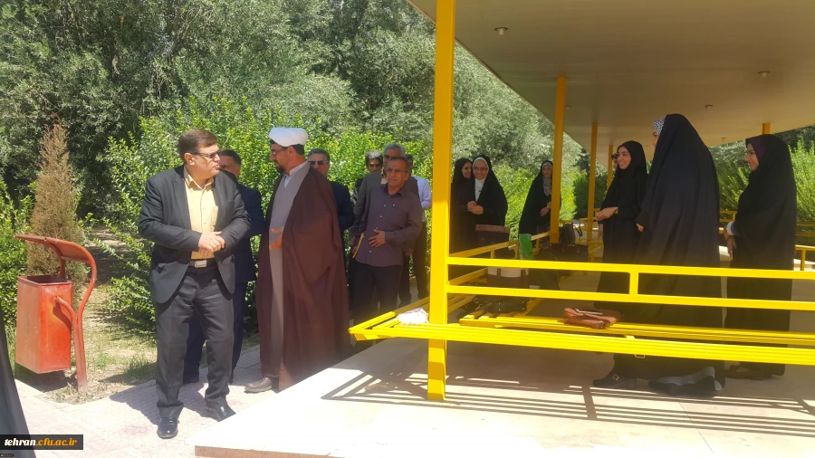 دیدار ریاست دانشگاه از پردیس زینبیه