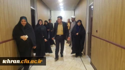 دیدار ریاست دانشگاه از پردیس زینبیه