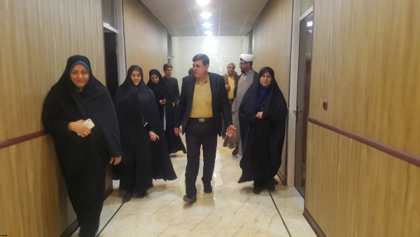 دیدار ریاست دانشگاه از پردیس زینبیه