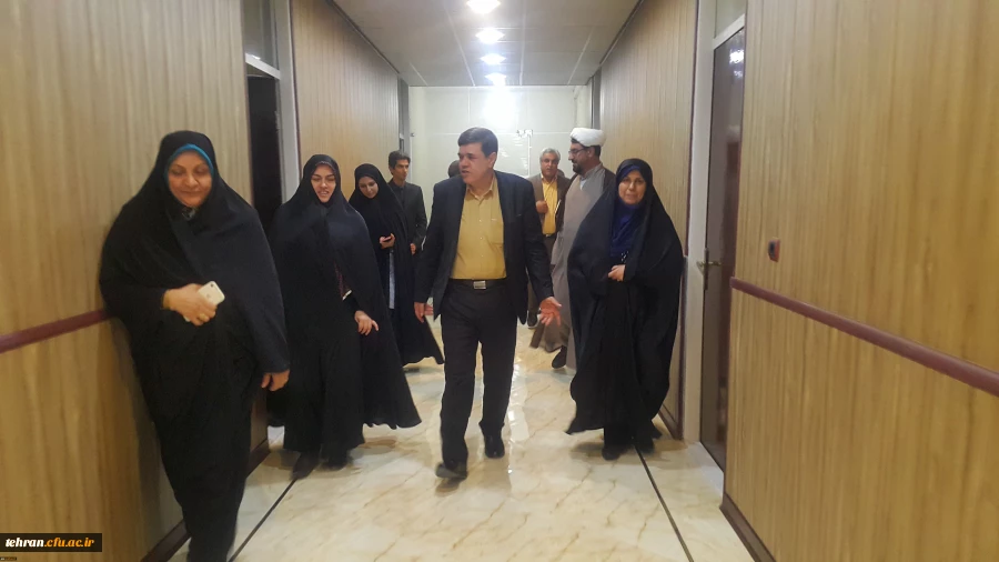 دیدار ریاست دانشگاه از پردیس زینبیه