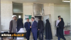 دیدار ریاست دانشگاه از پردیس زینبیه