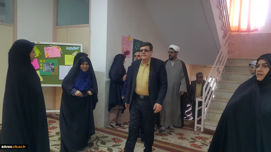 دیدار ریاست دانشگاه از پردیس زینبیه