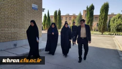 دیدار ریاست دانشگاه از پردیس زینبیه