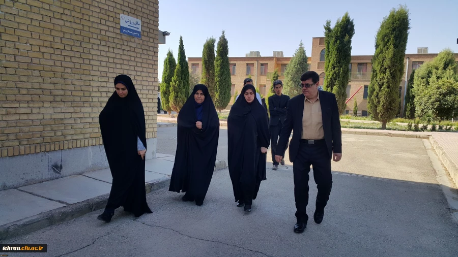 دیدار ریاست دانشگاه از پردیس زینبیه