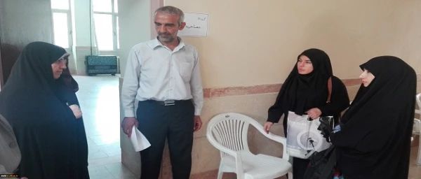 بازدید معاون دانشجویی دانشگاه فرهنگیان و سرپرست دانشگاه فرهنگیان استان تهران از فرایند مصاحبه مهارت آموزان ماده 28 در مرکز شهدای مکه